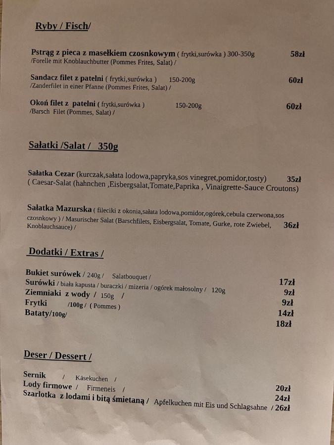 Zajazd Bialy Mlyn Sterławki Wielkie Buitenkant foto